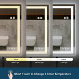 Fascinate LED Bathroom Vanity Mirror 60x90cm DP706_S2436_I