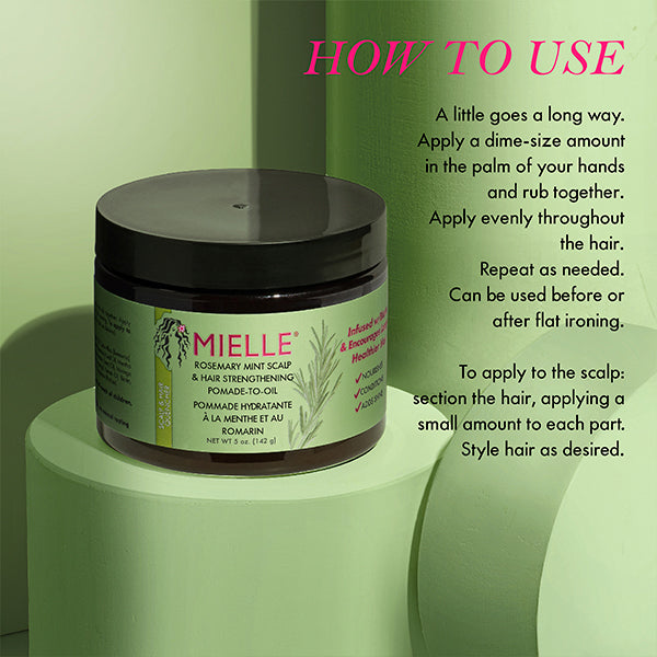 Scalp and Hair Strengthening Pomade-to-Oil with Biotin 124g