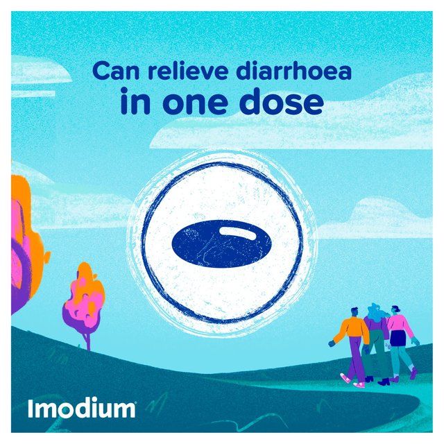 Imodium Capsules for IBS Diarrhoea Relief 6 per pack