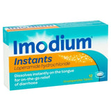 Imodium Instant Melt Tablets 12 per pack