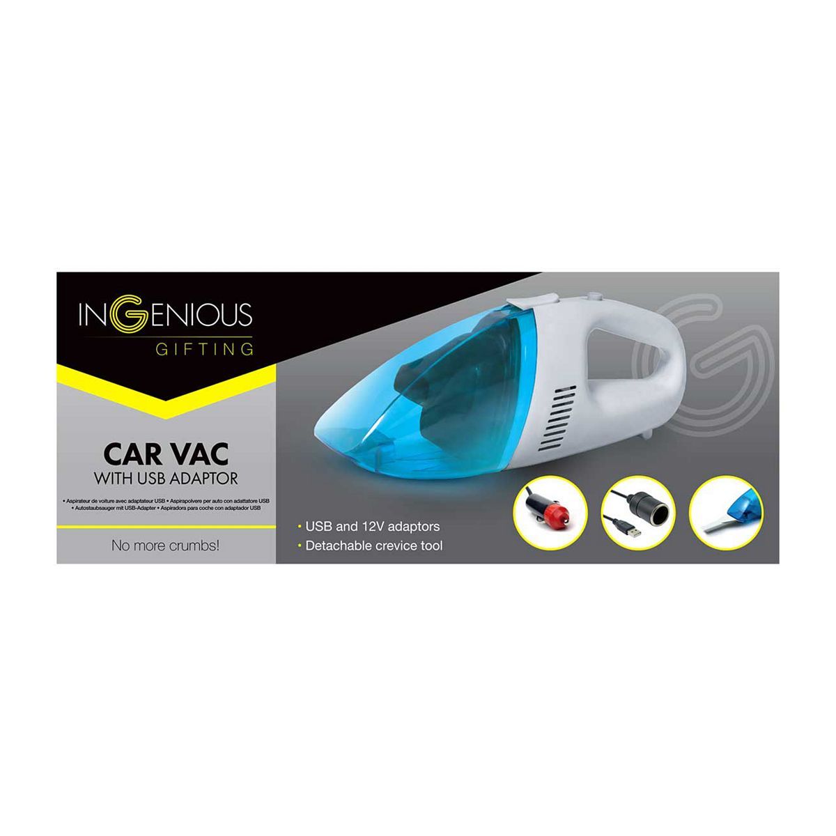 Ingenious Car USB Vacuum