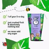 Innocent Kids Smoothies Apple and Blackcurrant 10 x 150ml