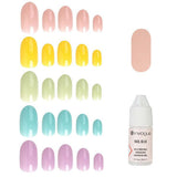 Invogue Candy Kisses Oval Nails - Variety Pack (120 Pieces)