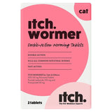 Itch Wormer Tablets For Cats (1kg +) 2 per pack