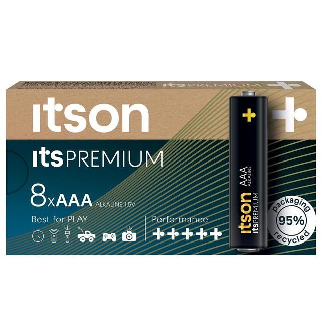 itson Itspremium 8 AAA Alkaline Battery 8 per pack