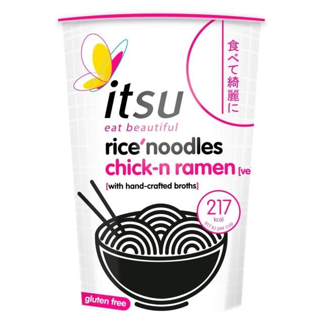 itsu chick-n ramen rice noodles cup 64g