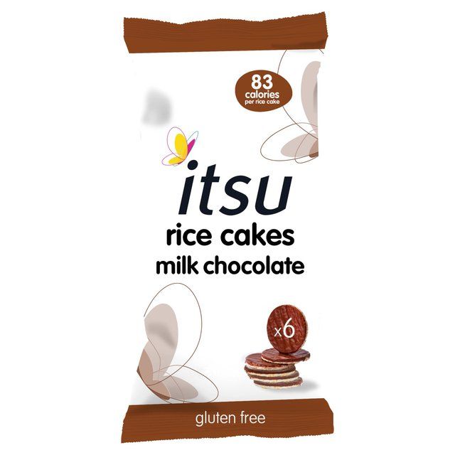 Itsu Milk Chocolate Rice Cakes 100g