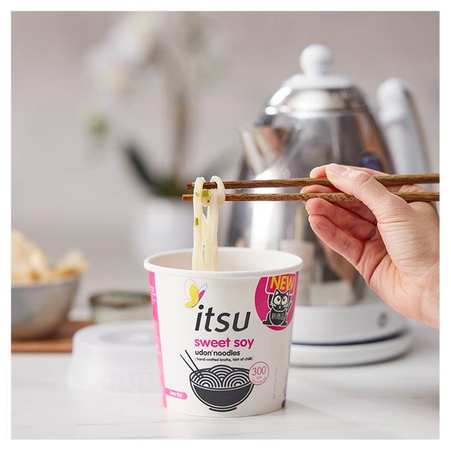 itsu sweet soy udon noodles pot 180g