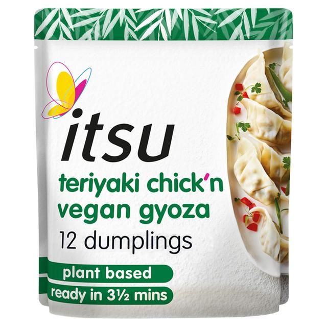 itsu teriyaki chick'n vegan gyoza 240g