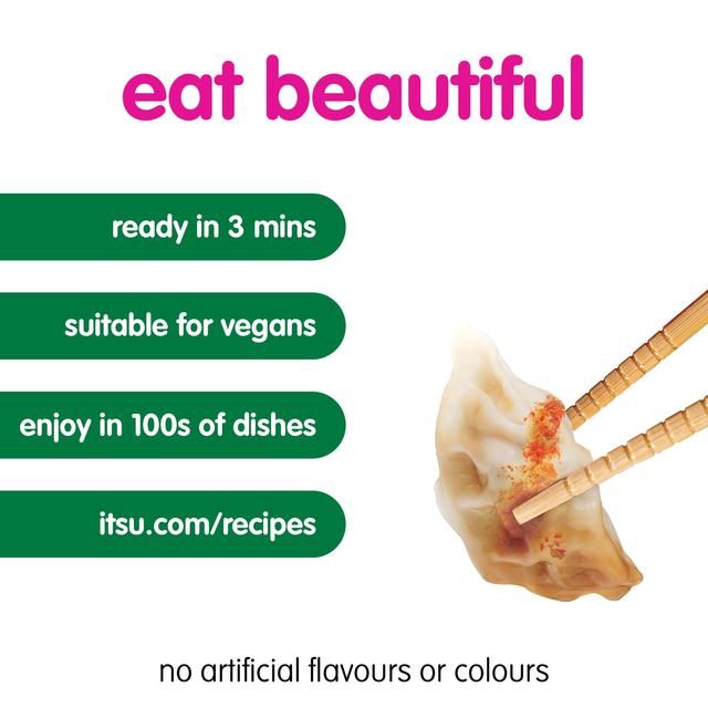 itsu teriyaki chick'n vegan gyoza 240g