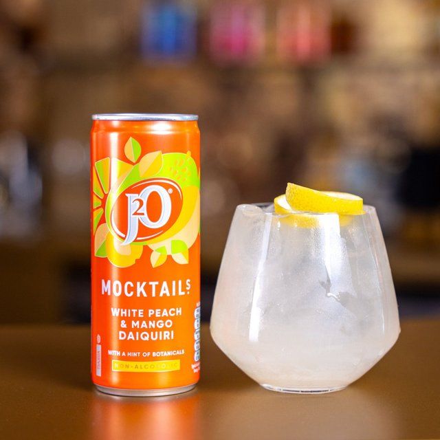 J2O White Peach & Mango Daiquiri Mocktail 250ml