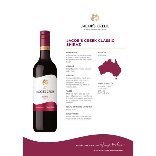Jacob's Creek Shiraz 75cl