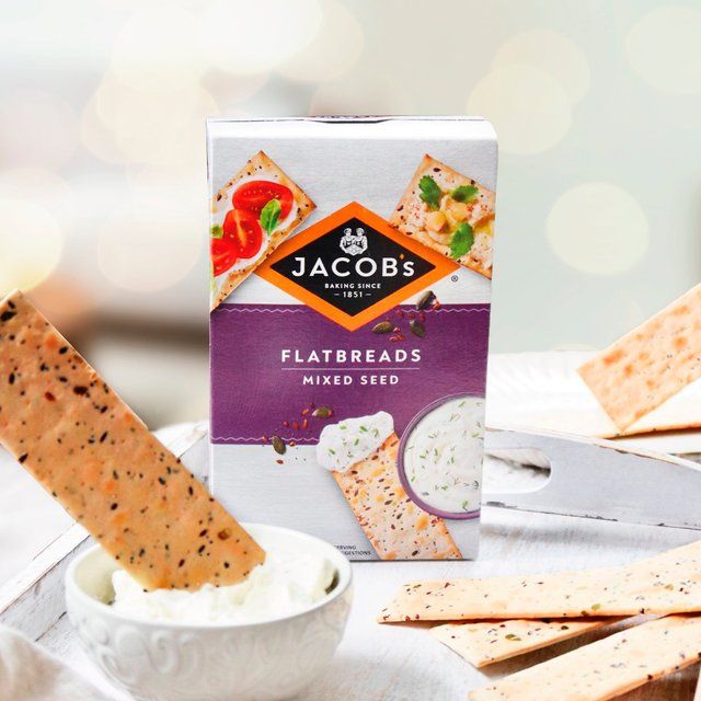 Jacob's Flatbreads Mixed Seed Crackers 150g