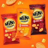 Jacob's Mini Cheddars Original Baked Snacks Multipack 6 per pack