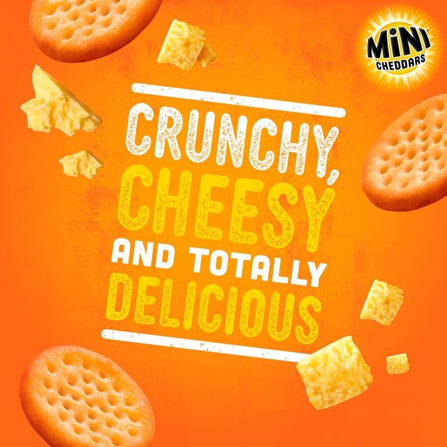 Jacob's Mini Cheddars Original Baked Snacks Multipack 6 per pack