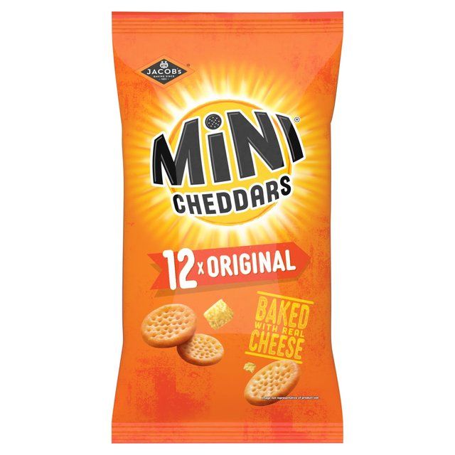 Jacob's Mini Cheddars Original Cheese Snacks 12 per pack Default Title