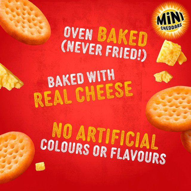 Jacob's Mini Cheddars Red Leicester Multipack Snacks 6 per pack