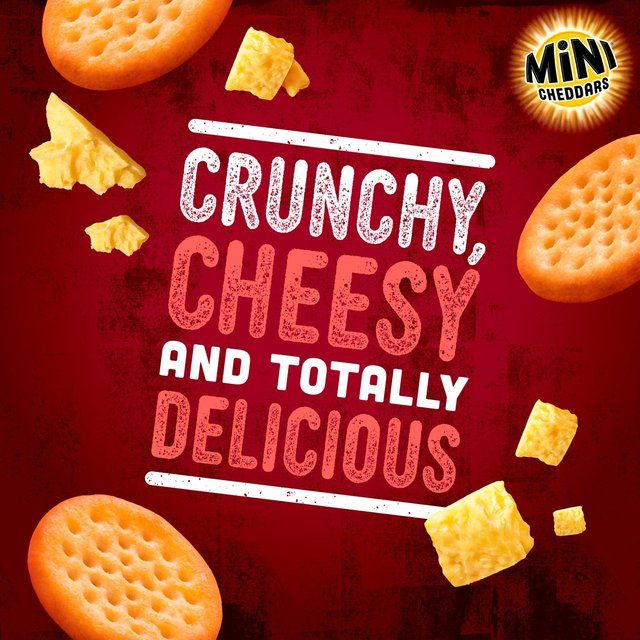 Jacob's Mini Cheddars Smoky BBQ Baked Snacks Multipack 6 per pack