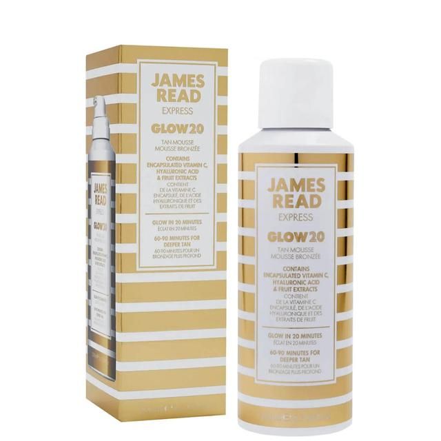 James Read Glow20 Instant Tan Mousse for the Body Light to Medium Tone 200ml