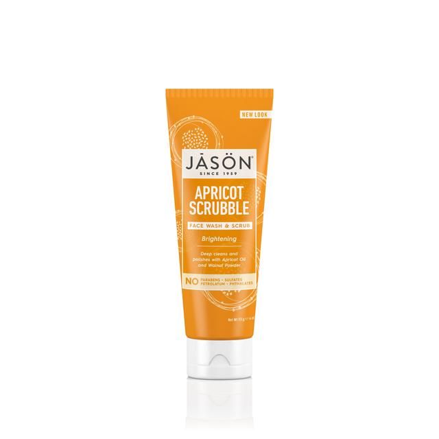 Jason Vegan Apricot Facial Wash & Scrub 128ml