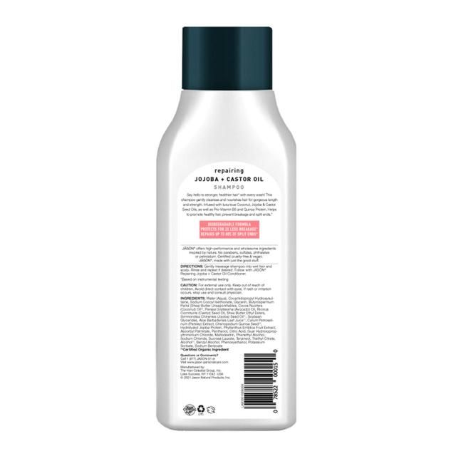 Jason Vegan Jojoba Pure Natural Shampoo 480ml