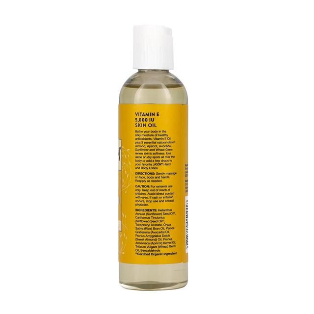 Jason Vegan Organic Vit E Oil 5000IU 120ml