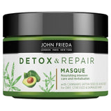 John Frieda Detox & Repair Hair Masque for Dry Stressed & Damaged Hair 250ml