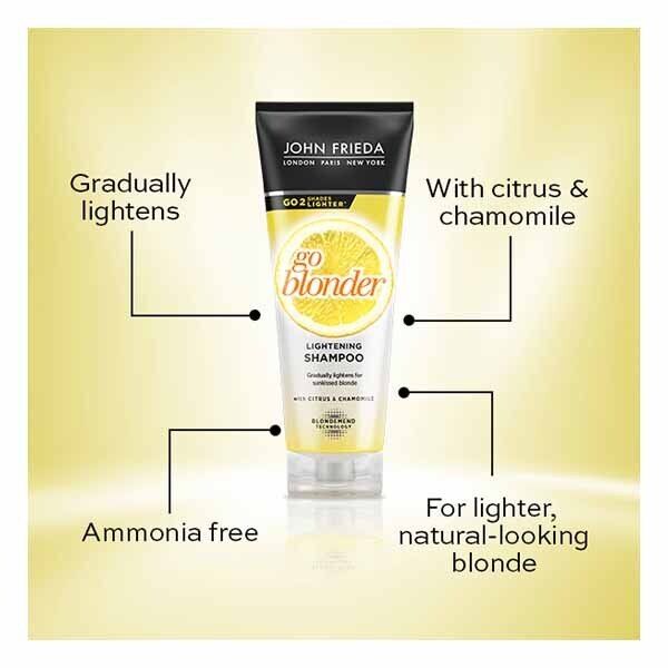 John Frieda Go Blonder Shampoo 250ml