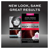 John Frieda Precision Foam Colour Hair Dye Medium Red Brown 5R