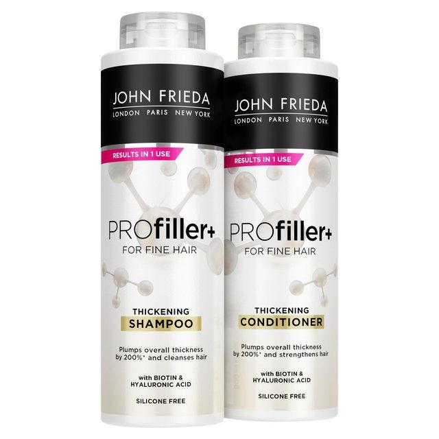 John Frieda Pro Filler+ Shampoo & Conditioner Twin Pack 2 x 500ml