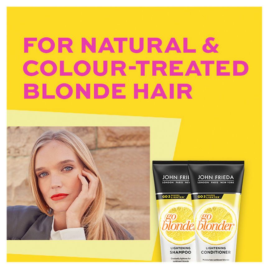 John Frieda Sheer Blonde Go Blonder Lightening Conditioner