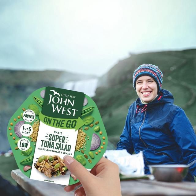 John West On The Go Basil Super Tuna Salad 220g
