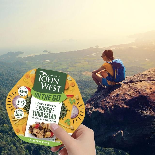 John West On The Go Honey & Ginger Super Tuna Salad Gluten Free 220g
