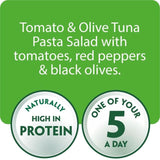 John West On The Go Tomato & Olive Tuna Pasta Salad 220g