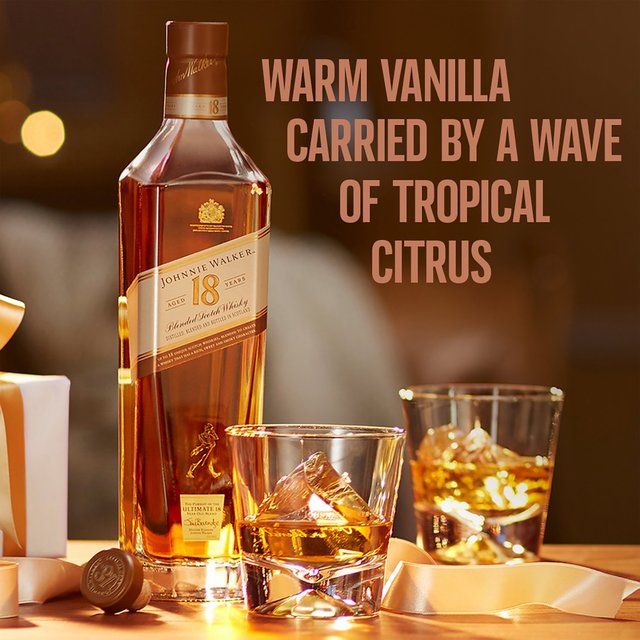 Johnnie Walker 18 Year Old Blended Scotch Whisky 70cl