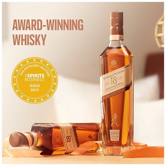 Johnnie Walker 18 Year Old Blended Scotch Whisky 70cl