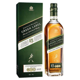 Johnnie Walker Green Label 15 Year Old Blended Scotch Whisky 70cl