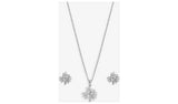 Jon Richard Rhodium Plated Tree Of Life Gift Set