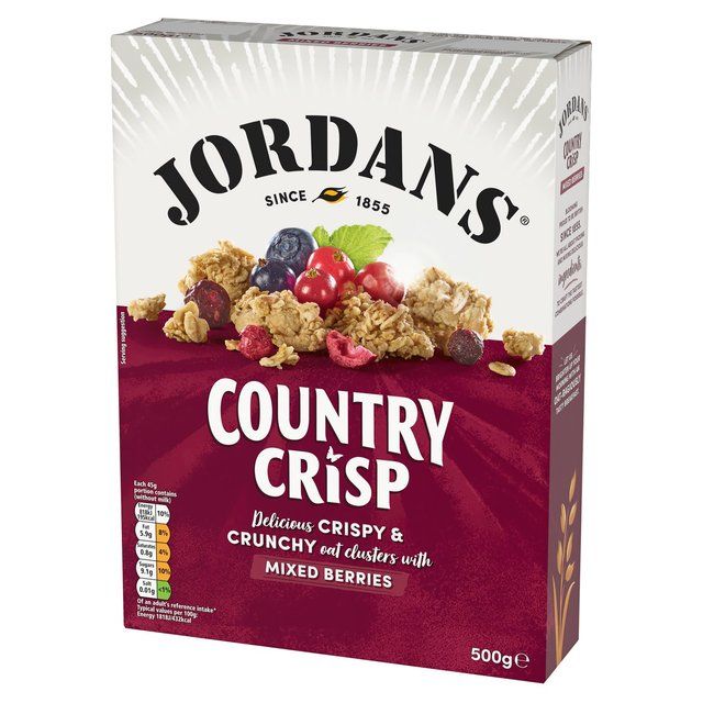 Jordans Country Crisp Mixed Berry Breakfast Cereal 500g