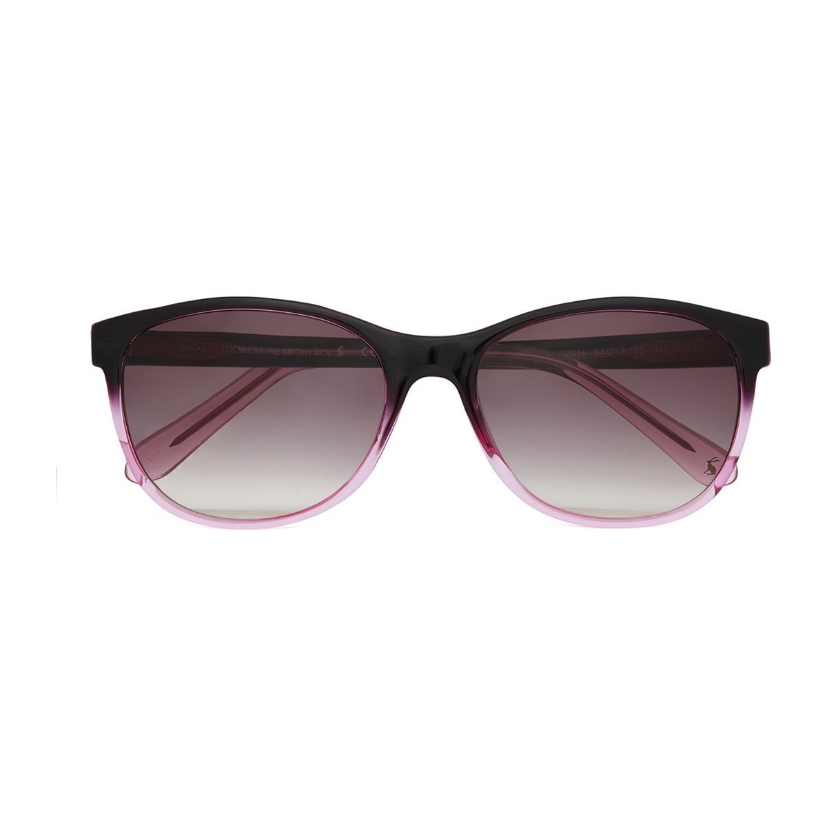 Joules Sunglasses Women Preppy Black/Pink frame