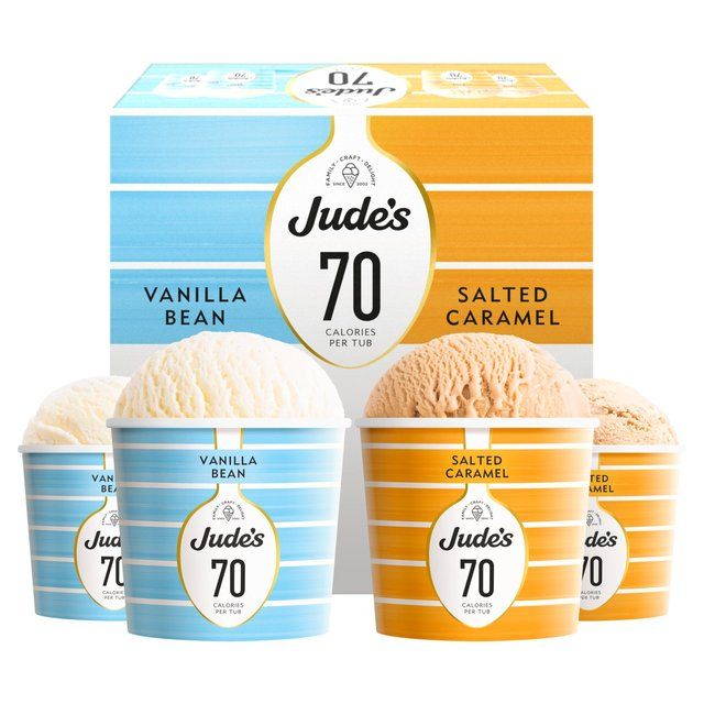 Jude's Low Calorie Multipack 4 x 95ml