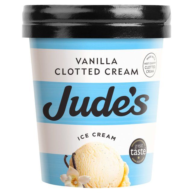 Jude's Vanilla Clotted Cream Ice Cream 460ml