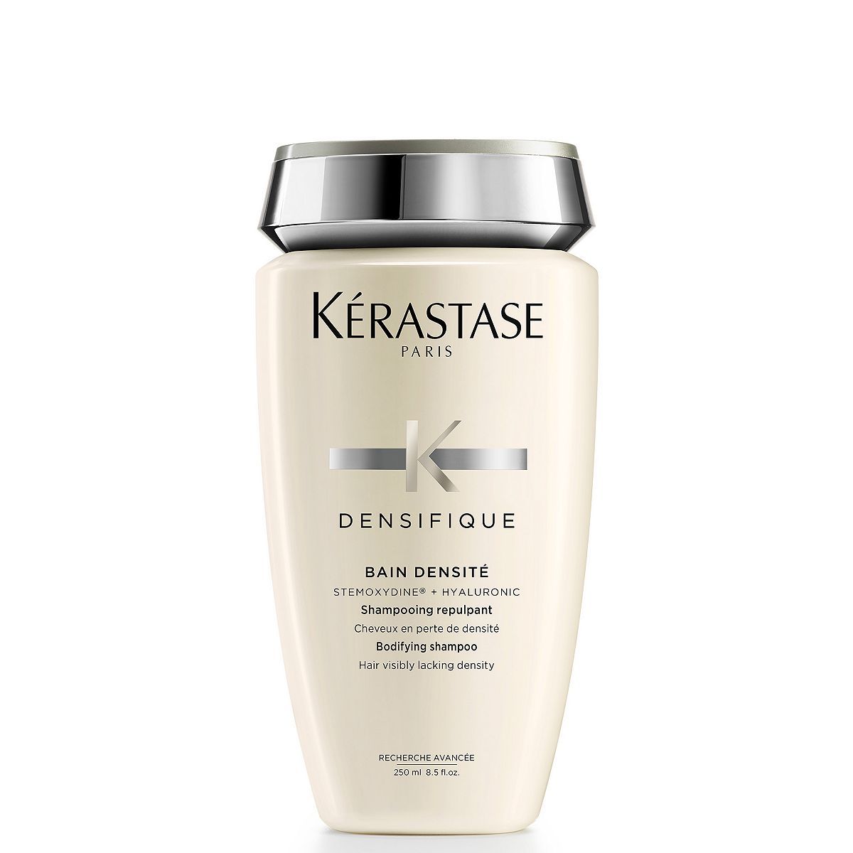 Kérastase Densifique Femme Thickening & Volumising Shampoo, For Fine Hair With Hyaluronic Acid, Bain Densité, 250ml