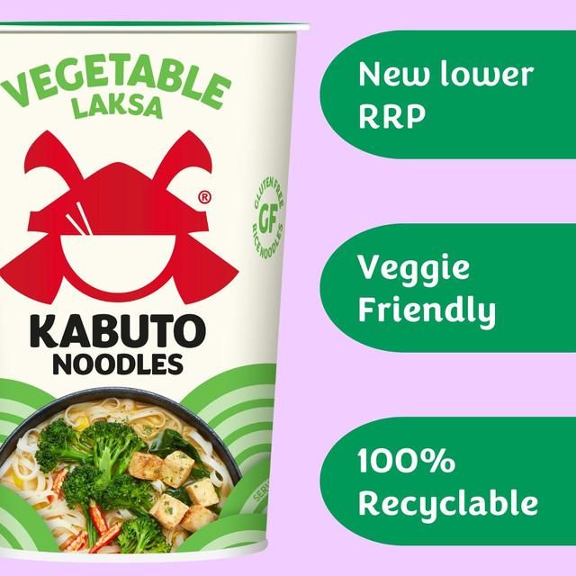 Kabuto Noodles Vegetable Laksa 65g