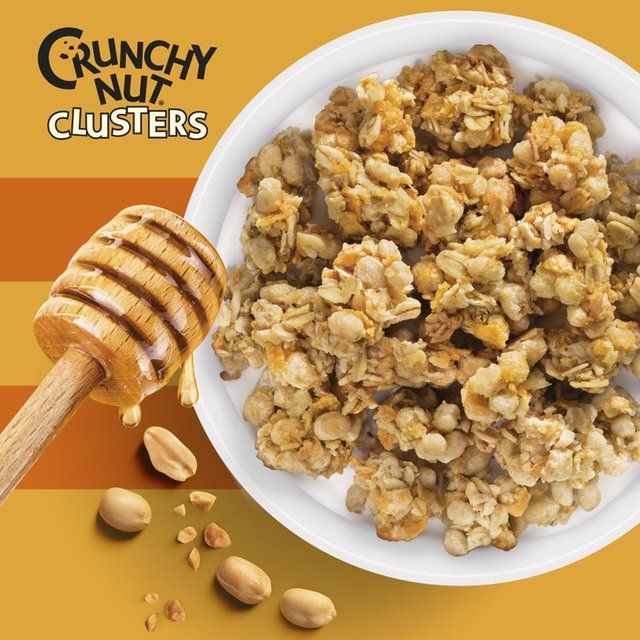 Kellogg's Crunchy Nut Honey & Nut Clusters Breakfast Cereal 400g