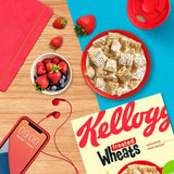 Kellogg's Frosted Wheats Breakfast Cereal 500g
