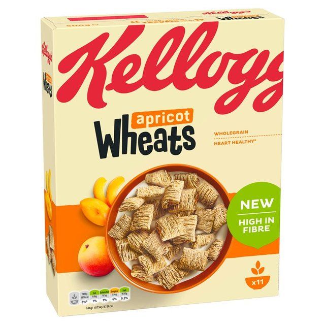 Kellogg's Wheats Apricot Breakfast Cereal 500g