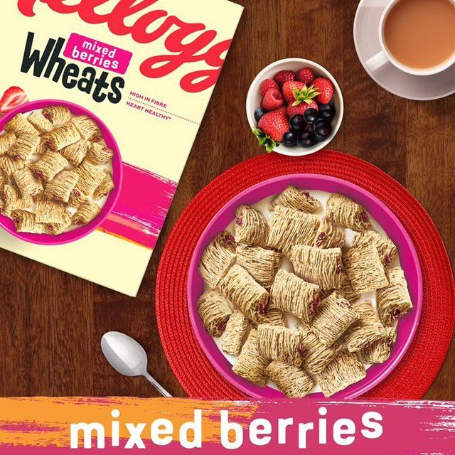 Kellogg's Wheats Mixed Berries Breakfast Cereal 500g