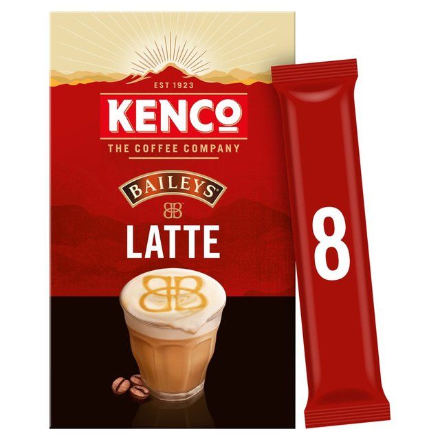 Kenco Baileys Latte Instant Coffee Sachets 8 per pack