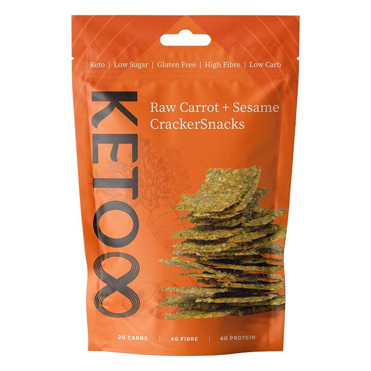 Keto8 Raw Rosemary CrackerSnacks 35g